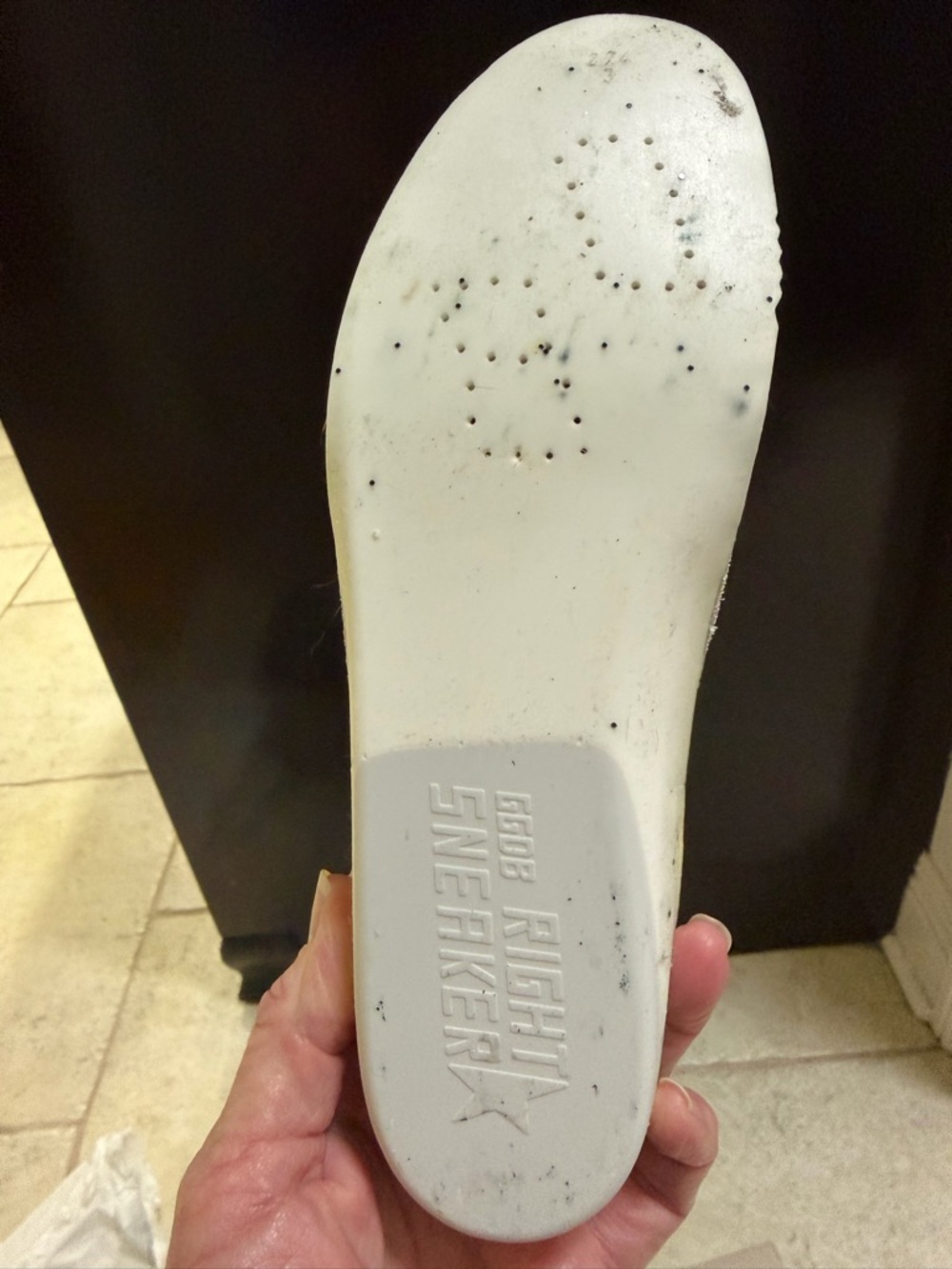 Golden Goose Black Glitter High-Top Sneakers with White Star - Picture 11 of 13